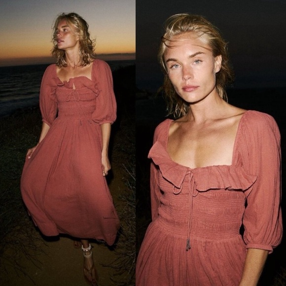 Free People Dresses & Skirts - ISO Free People Oasis Midi Dress in Auburn S or XS
